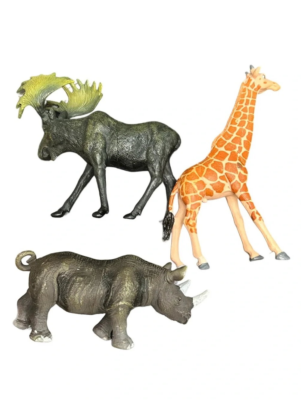 15 Pcs Tiny Jungle Animal Figures Toy, Realistic Mini Jungle Zoo Animal Gorilla